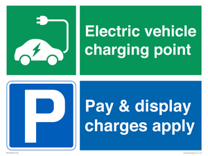 EV Charging Point Pay and Display
